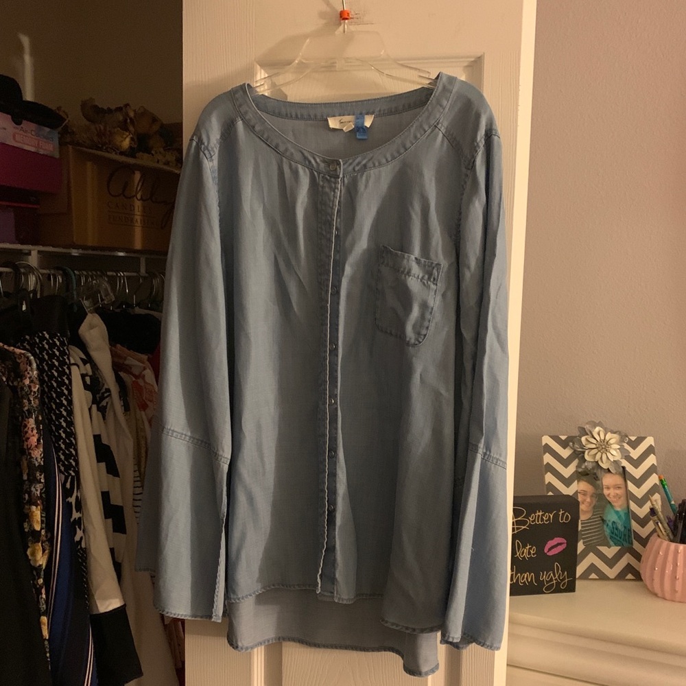 Jean Blouse